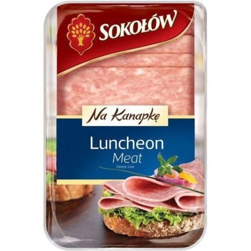 Luncheon Meat Szynka   plastry Na kanapkę SOKOŁÓW 150g