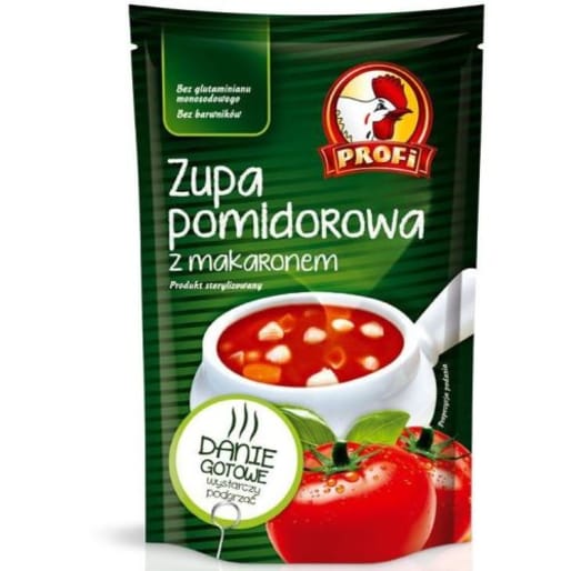 Profi - Zupa Pomidorowa z makaronem. Deliktana i pyszna jak u mamy.