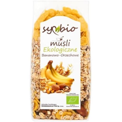 Musli bananowo czekoladowe EKO SYMBIO 300g