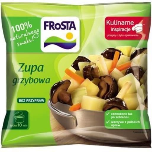 Zupa grzybowa - Frosta. Wyjątkowy, tradycyjny smak i aromat.