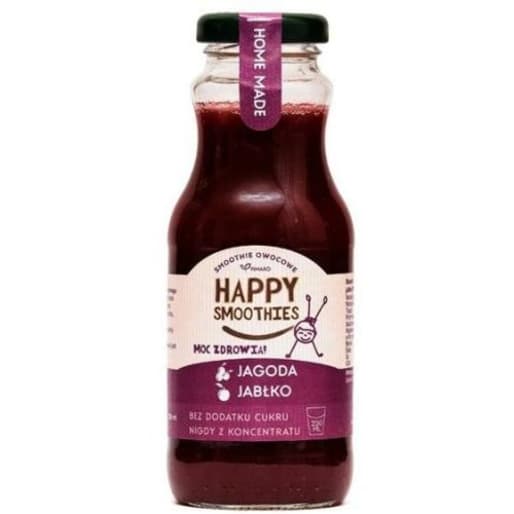 Happy Fruits Junior Smoothie – Fimaro. Zawiera mnóstwo witamin, a do tego ma owocowy aromat.