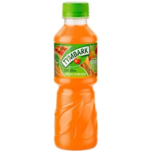 Tymbark - Sok 100% Jabłkowo-Marchwiowy. Zdrowie w formie soku.