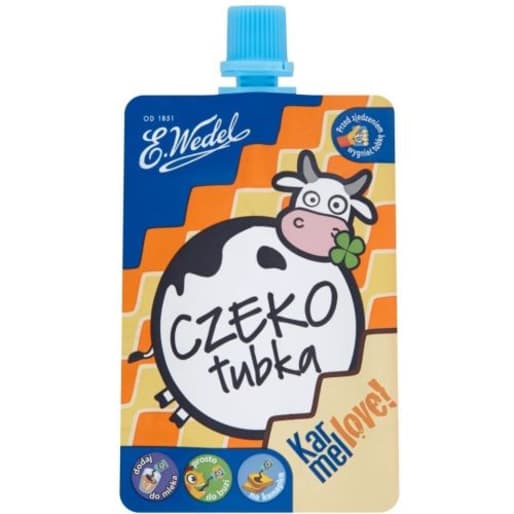 Wedel Czekotubka – krem karmelowy, 50 g. Ma wyjątkowy smak.