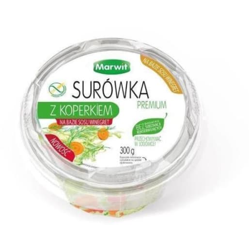 Surówka premium z koperkiem na bazie sosu winegret MARWIT 300g