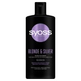SYOSS Blonde & Silver Szampon do włosów blond, rozjaśnianych i siwych 440 ml