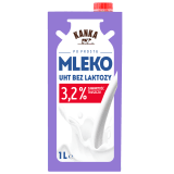 KANKA Mleko UHT bez laktozy (3,2% tł.) 1 l