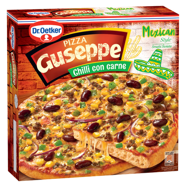 Dr Oetker Guseppe Pizza Mexican Style Chilli Con Carne 395 G Frisco Pl