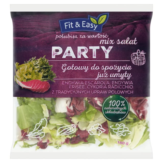 Mix Swieze Salaty Do Surowek 180 G Fit Easy Party Frisco Pl