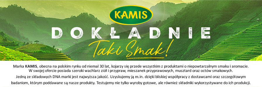 Kamis od wielu lat zapewnia klientom najwyższej jakości przyprawy i wysublimowane mieszanki od skrupulatnie sprawdzonych dostawców.