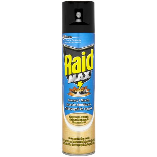 RAID MAX Aerozol przeciw owadom latającym (komary i muchy)