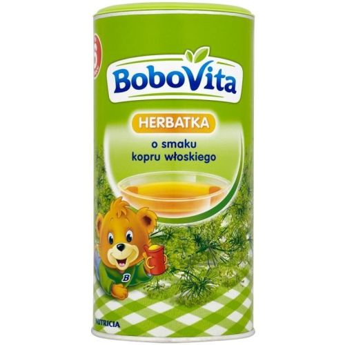 BOBOVITA Z ziołowego ogródka Herbatka o smaku kopru włoskiego - po 6 miesiącu