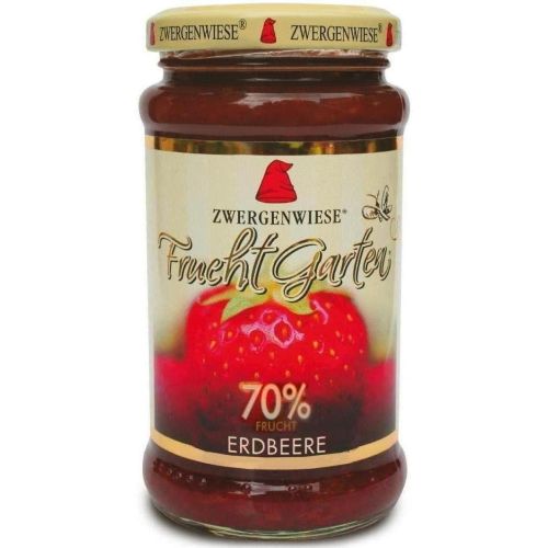ZWERGENWIESE Konfitura truskawkowa 70% BIO