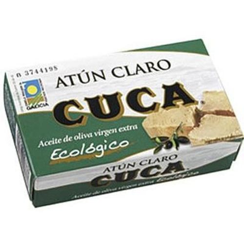 CUCA Tuńczyk żółtopłetwy w oliwie z oliwek BIO