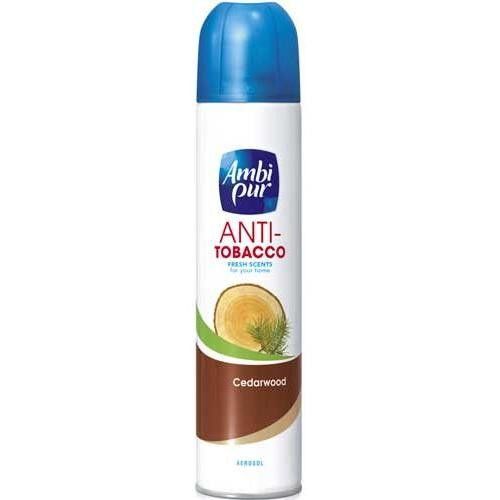 ambi pur anti tobacco AMBI PUR Odświeżacz powietrza Anti Tobacco Cedar Wood 300 ml