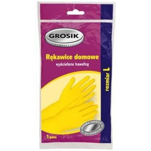 GROSIK Rękawiczki domowe Rozmiar L