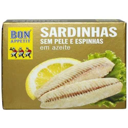 BON APPETIT Sardynki portugalskie - filety bez skóry i ości