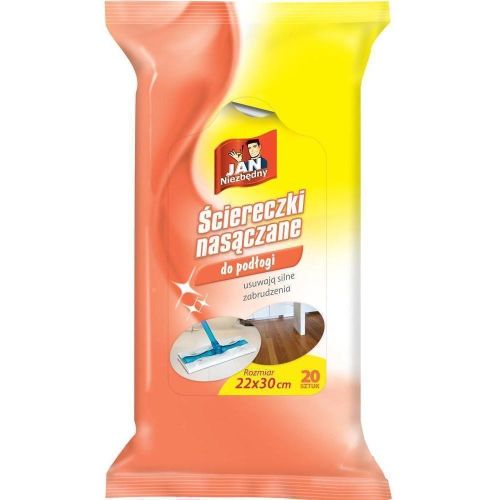 JAN NIEZBĘDNY Ściereczki nasączane do podłogi 20 szt