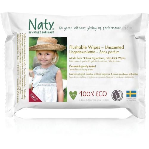 Eko drėgnos servetė.NATY FLUSHABLE,42vnt Eko drėgnos servetė.NATY FLUSHABLE,42vnt