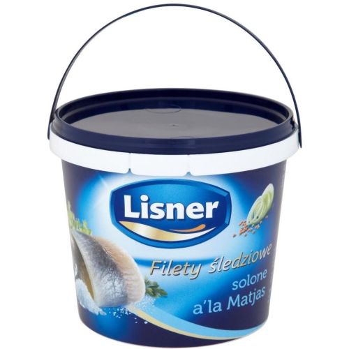 LISNER Filety śledziowe a'la Matjas solone- wiaderko frisco.pl