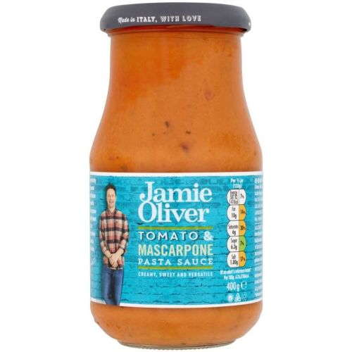 JAMIE OLIVER Sos pomidorowy z serem mascarpone