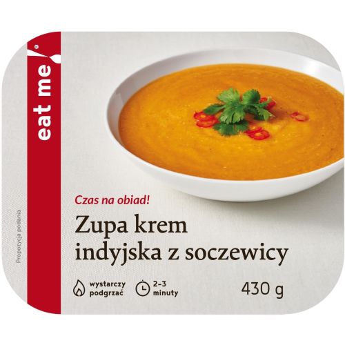 EAT ME! Zupa krem indyjska z soczewicy