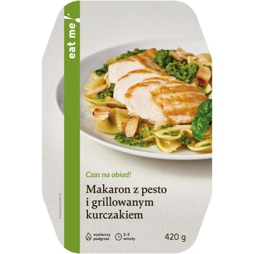EAT ME! Makaron pesto z grillowanym kurczakiem