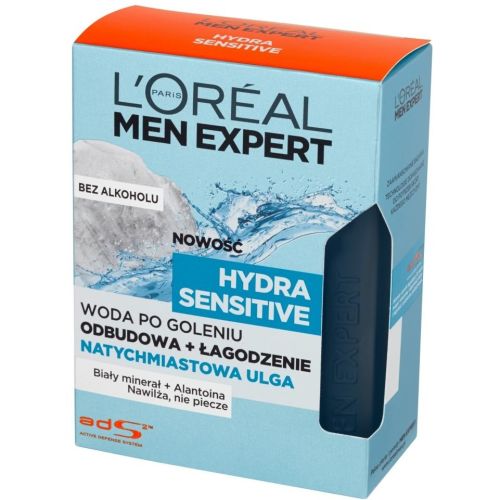 L'ORÉAL MEN EXPERT Hydra Sensitive Woda po goleniu natychmiastowa ulga