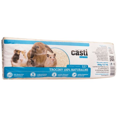 CASTI Trociny dla zwierząt zapach naturalny 12-14 l