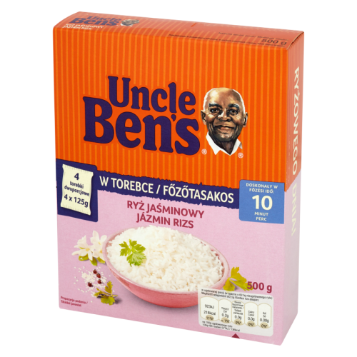 UNCLE BEN'S Ryż jaśminowy (w torebce 4x125g) frisco.pl