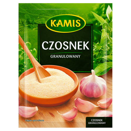 KAMIS Czosnek granulowany mielony w całości frisco.pl