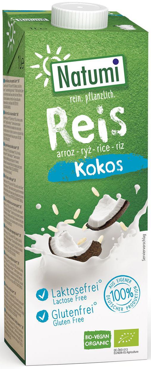 NATUMI Napój Ryżowo-Kokosowy Bezglutenowy BIO