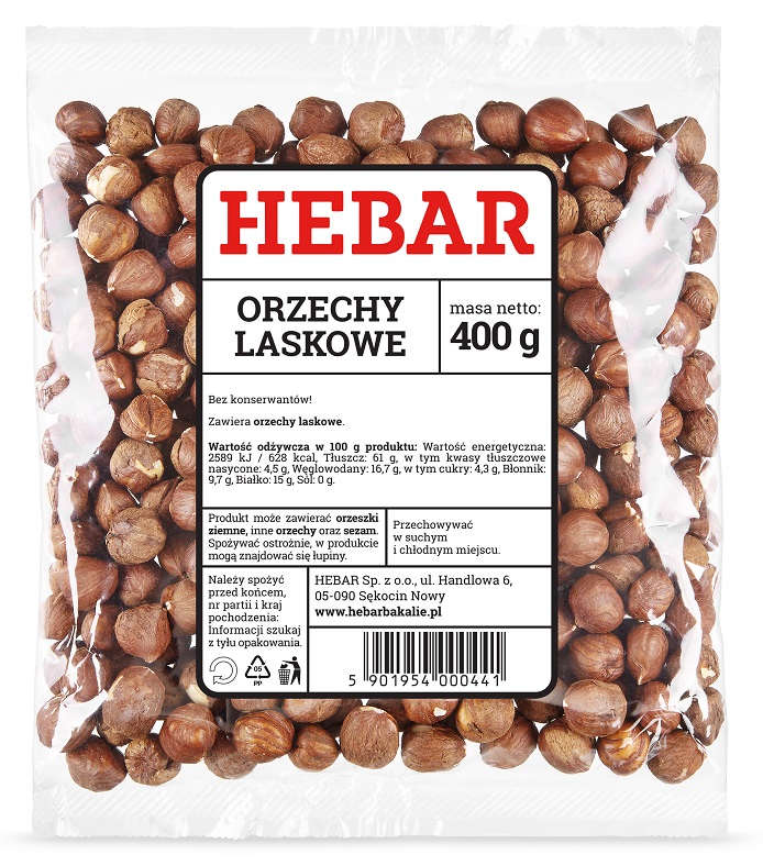 HEBAR Orzechy laskowe