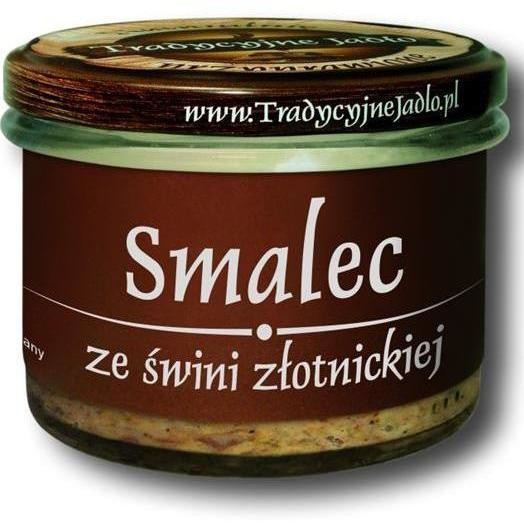TRADYCYJNE JADŁO Smalec ze świni złotnickiej bezglutenowy frisco.pl