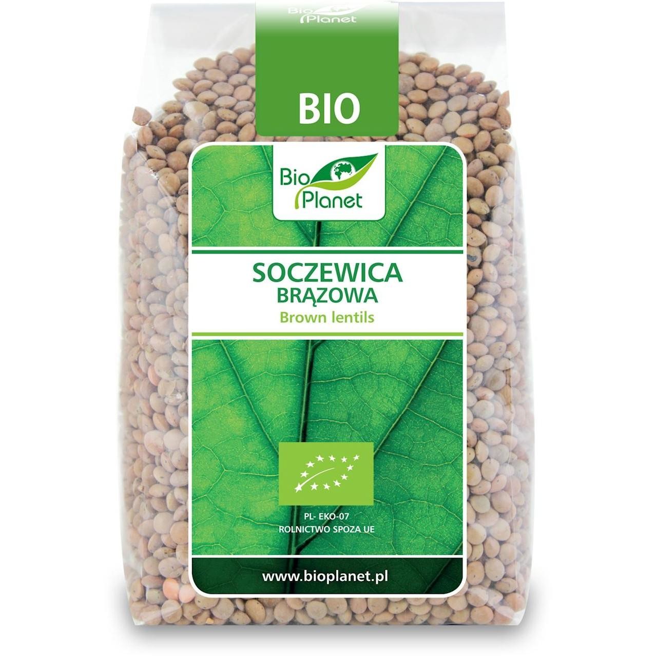 BIO PLANET Soczewica brązowa BIO