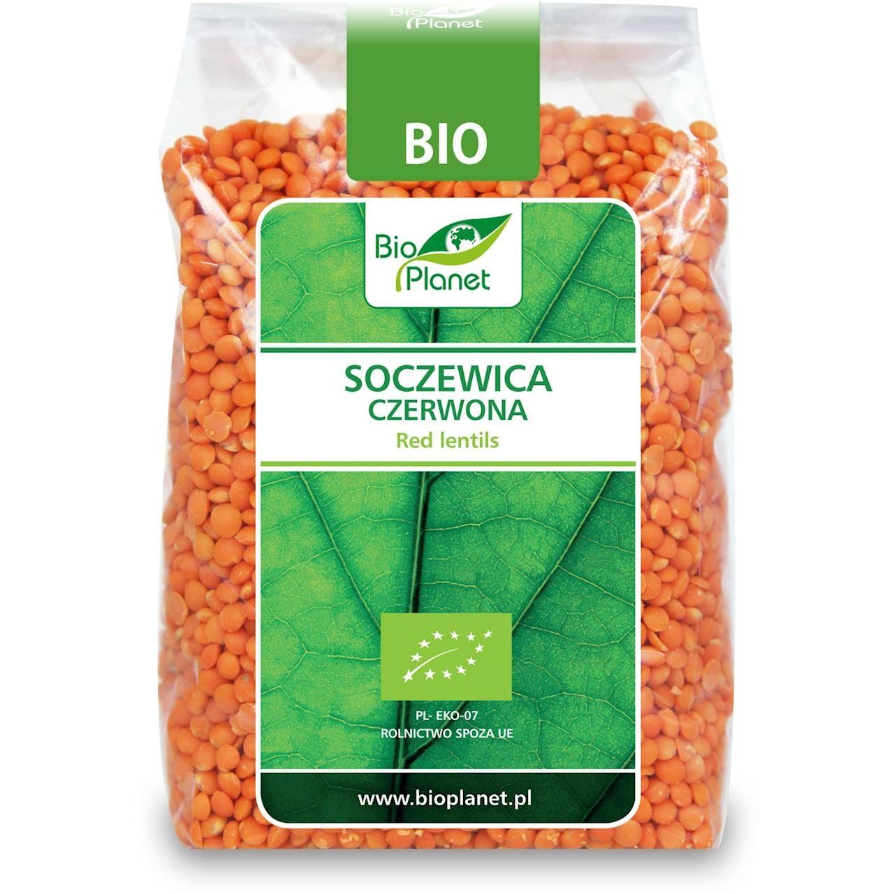BIO PLANET Soczewica czerwona BIO