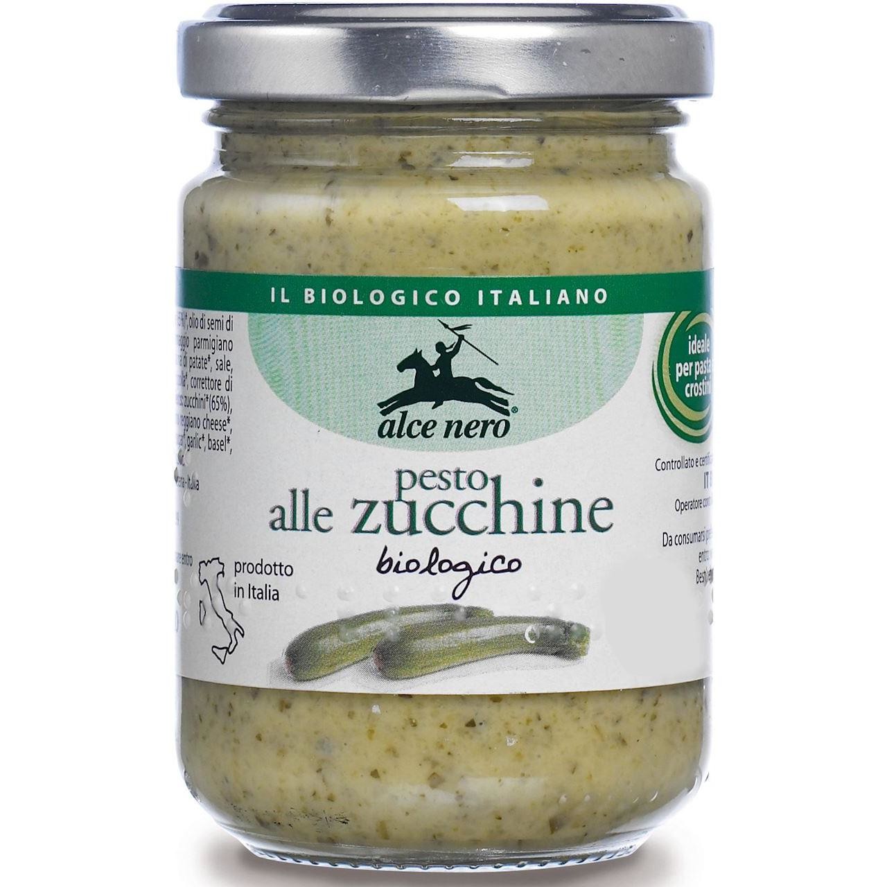 ALCE NERO Pesto z cukinii BIO