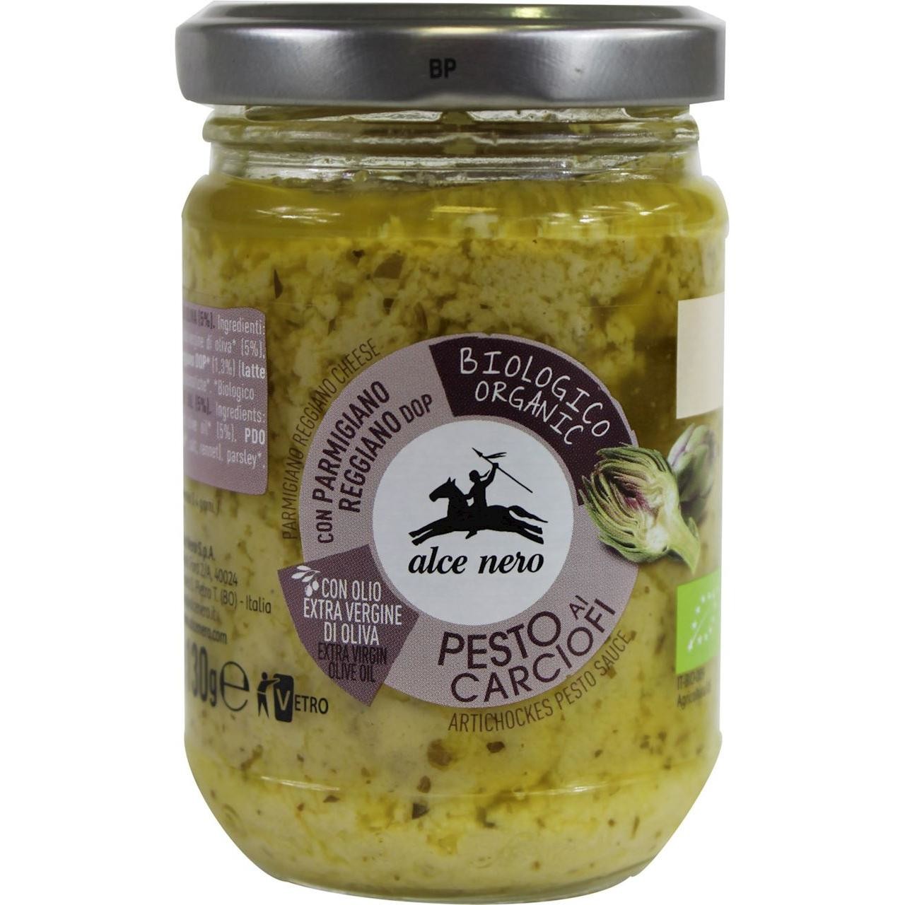 ALCE NERO Pesto z karczocha BIO