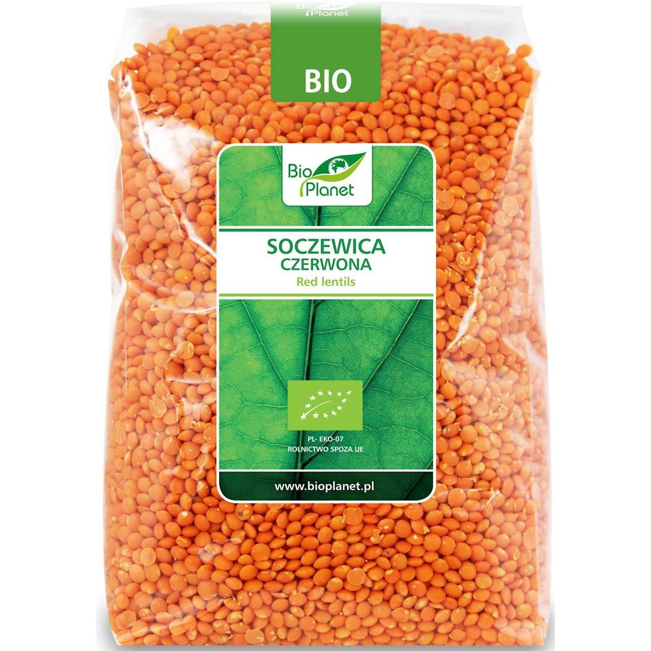 BIO PLANET Soczewica czerwona BIO