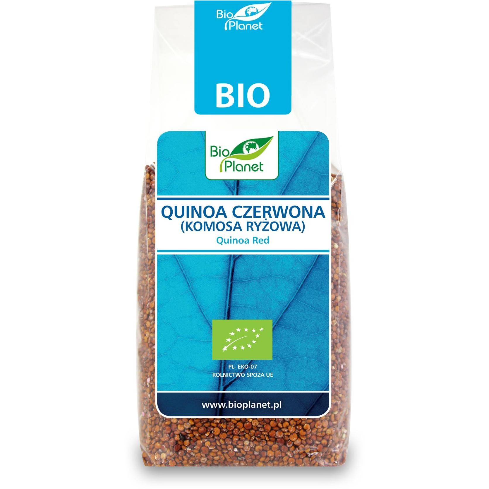 BIO PLANET Quinoa czerwona (Komosa ryżowa) BIO