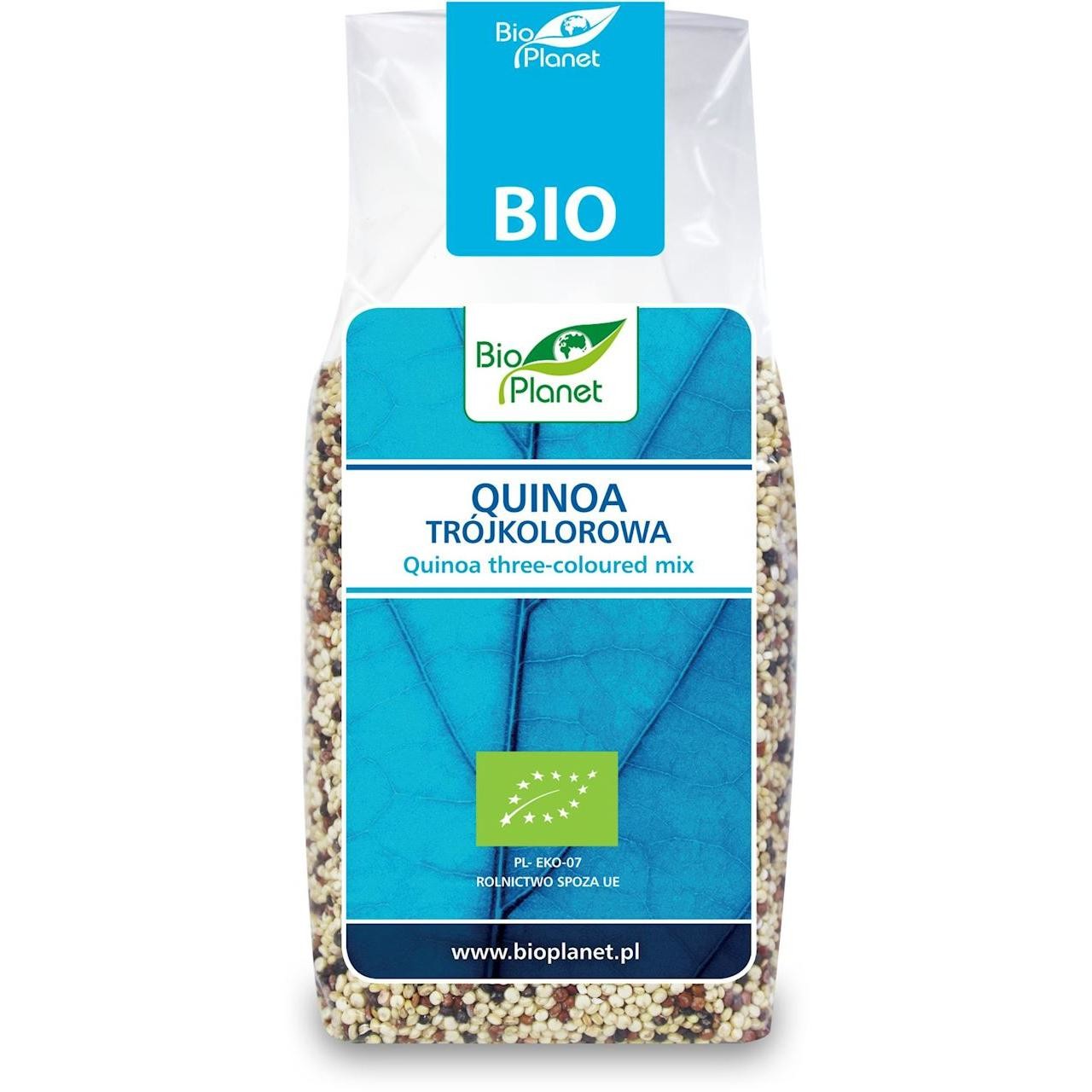BIO PLANET Quinoa trójkolorowa (Komosa ryżowa) BIO
