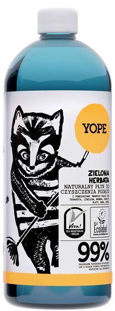 YOPE Płyn naturalny do podłóg Zielona Herbata