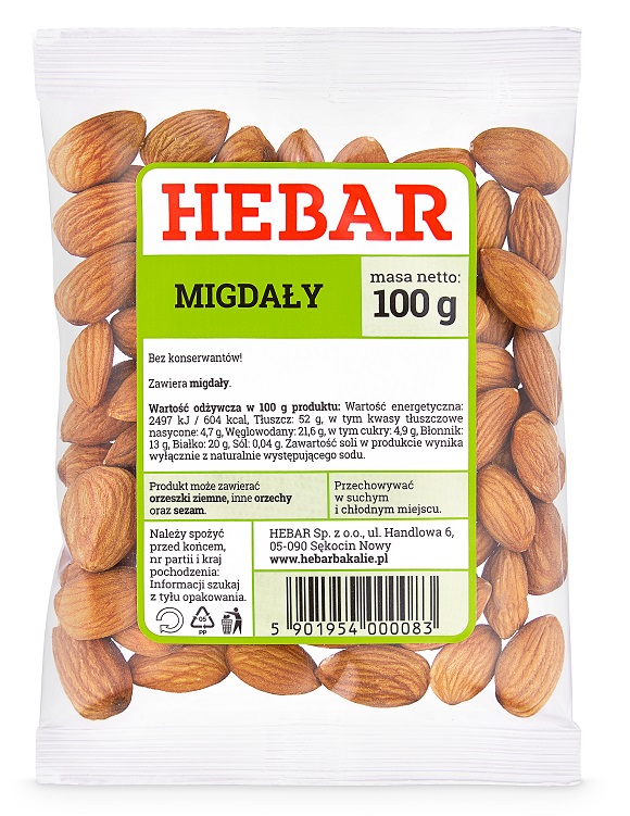 HEBAR Migdały