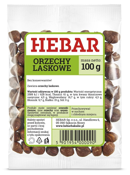 HEBAR Orzechy laskowe
