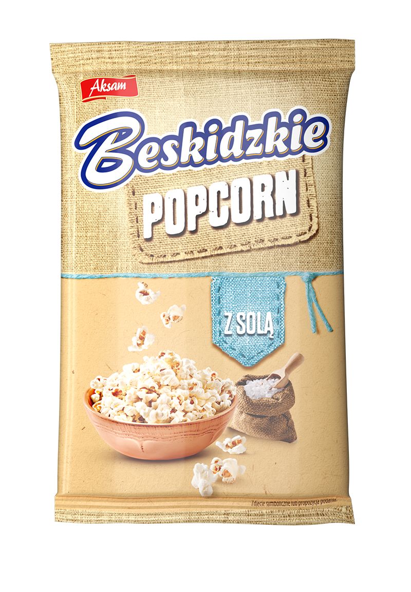 BESKIDZKIE Popcorn z solą