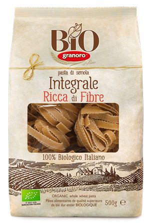 GRANORO Makaron pełnoziarnisty gniazda BIO