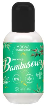 BARWA NATURALNA Zmywacz do paznokci bambusowy bezacetonowy