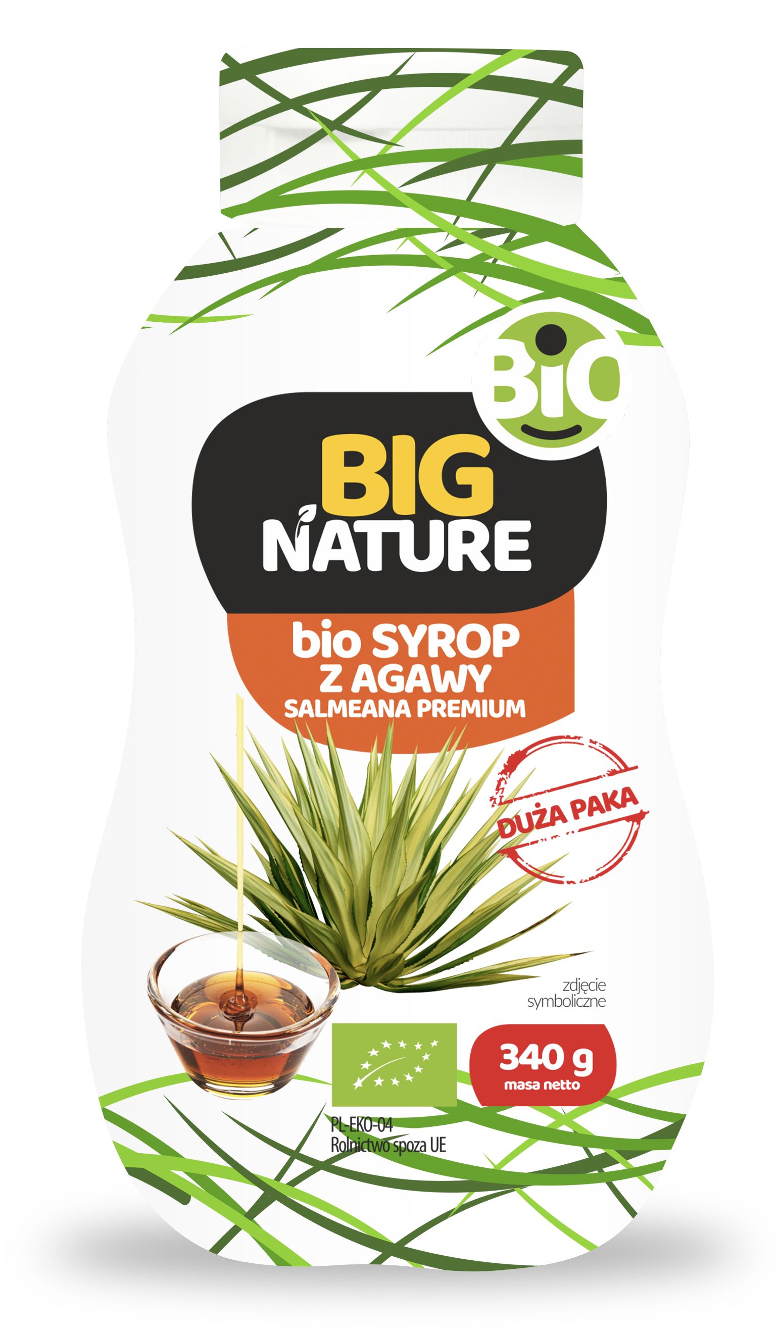BIG NATURE Syrop z agawy Salamanea Premium BIO