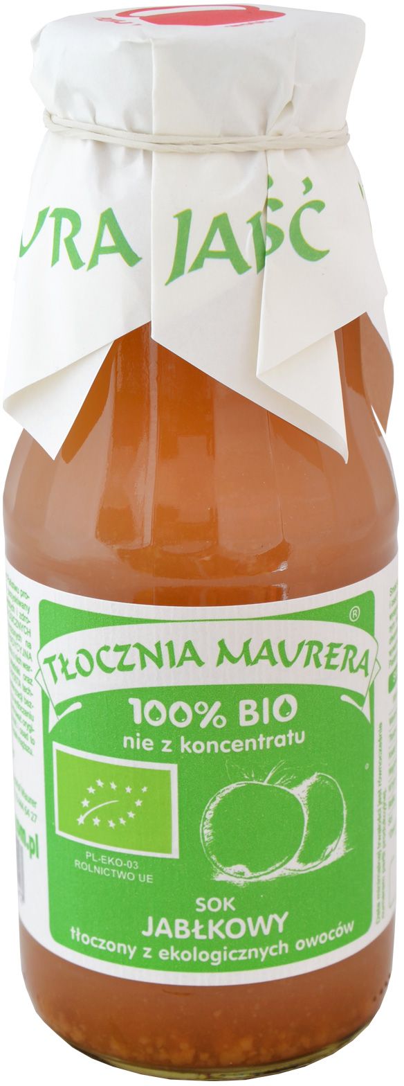 TŁOCZNIA MAURERA Sok jabłkowy BIO