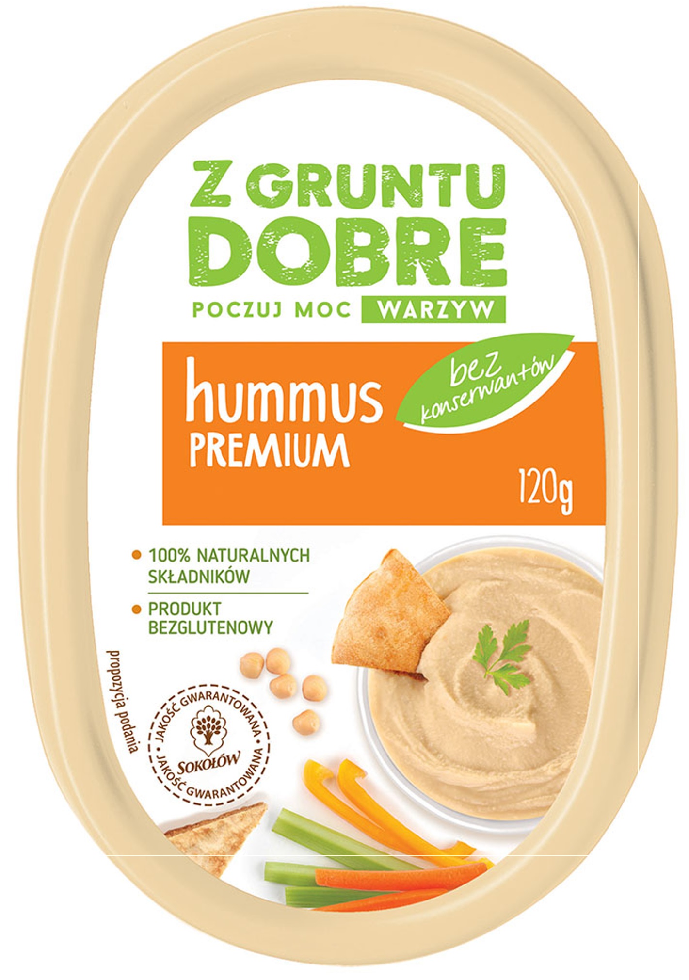Z GRUNTU DOBRE Hummus Premium