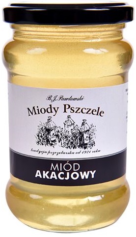 MIODY POLSKIE Miód pszczeli nektarowy akacjowy